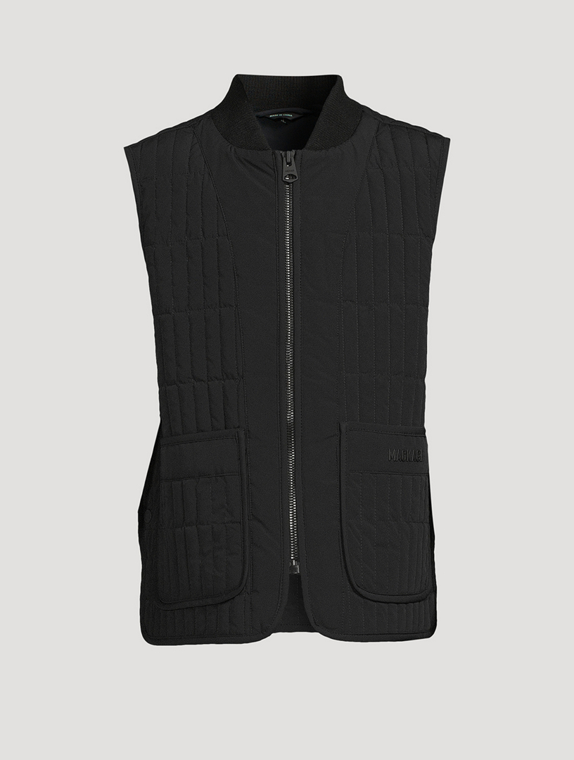Kori Vertical Quilted Light Down Vest
