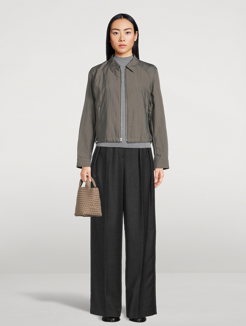 Leenda Regal Wool Mockneck Sweater