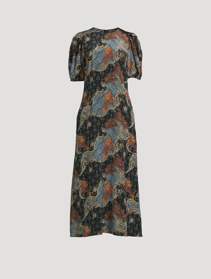 Calais Printed Midi Dress