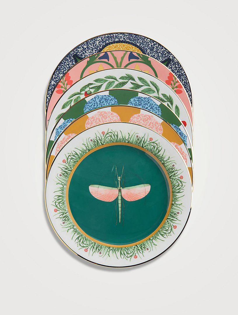 Set Of Six Dessert Plates