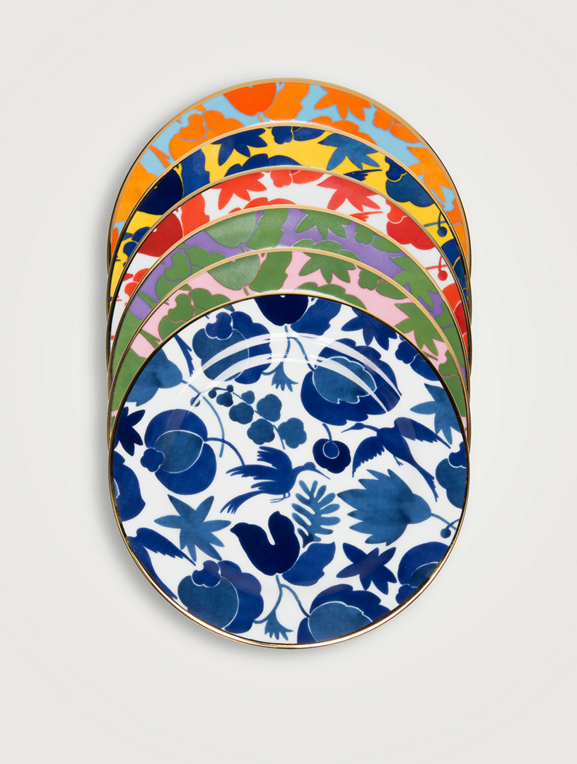 Set Of Six Dessert Plates