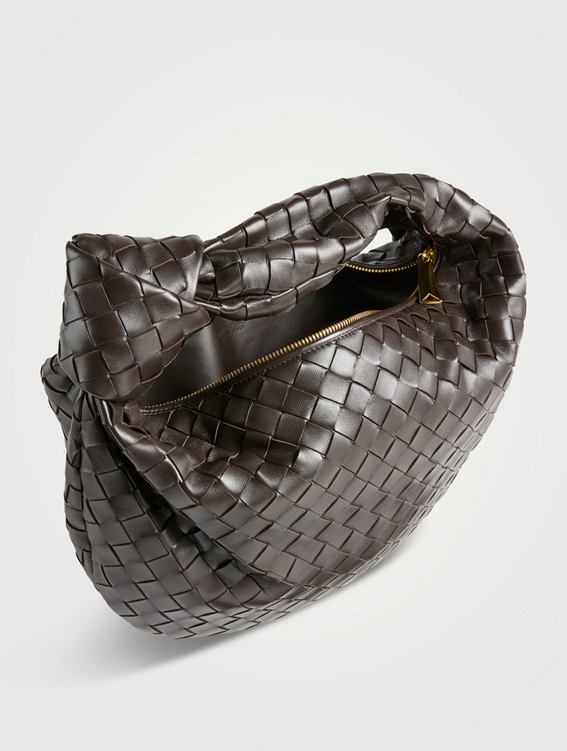★BOTTEGA VENETA★ Jodi Shoulder Bag Travertine 651876VCPP52 Bottega Veneta Jodie Mini Handbag Travertine Ghw – voilà.id