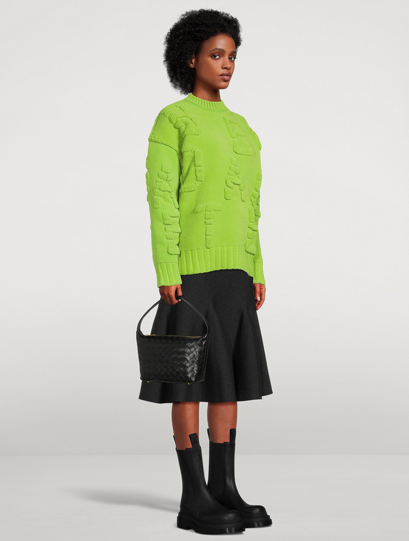 BOTTEGA VENETA Mini Wallace Intrecciato Leather Shoulder Bag