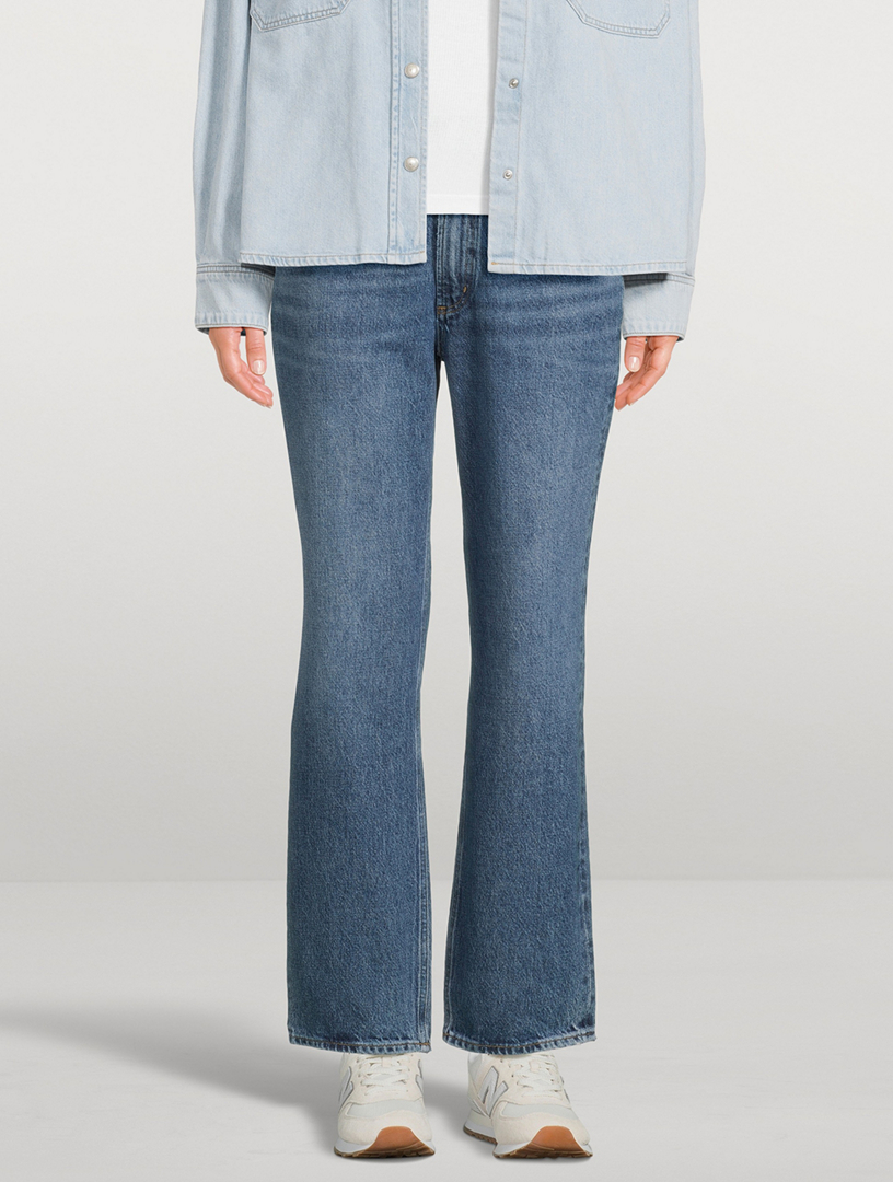 【Agolde】 Valen mid-riseストレートジーンズ AGOLDE Valen mid-rise straight-leg jeans | NET-A-PORTER
