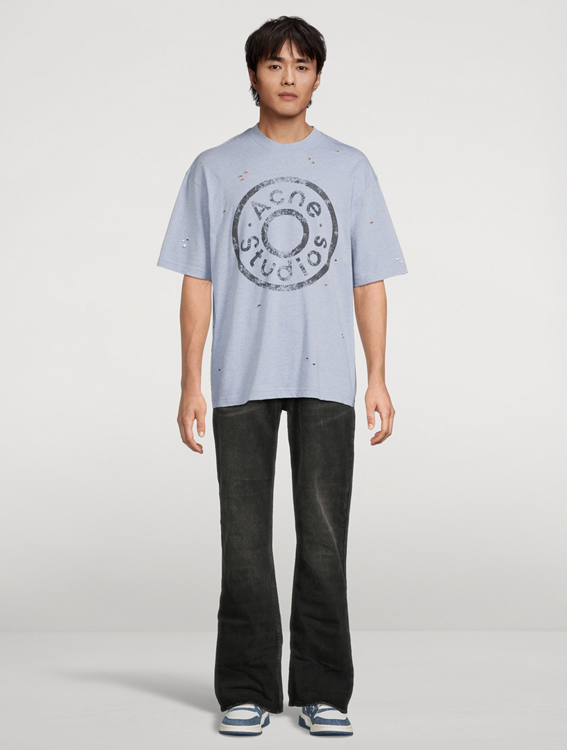Bronko Emblem Black Bootcut Jeans