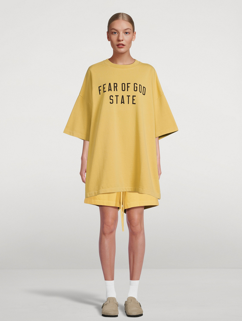 Fear of God Essentials Heavy Jersey Crewneck Tee Seal Men's