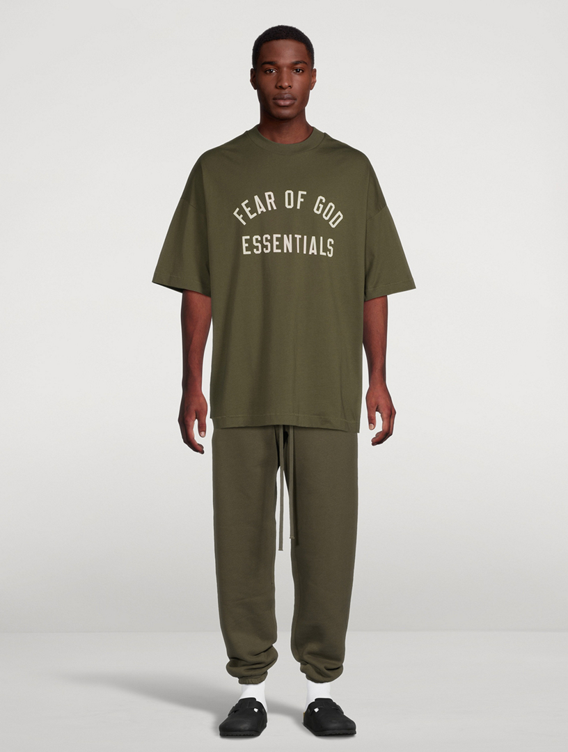 FEAR OF GOD ESSENTIALS Jersey Crewneck T-Shirt | Holt Renfrew