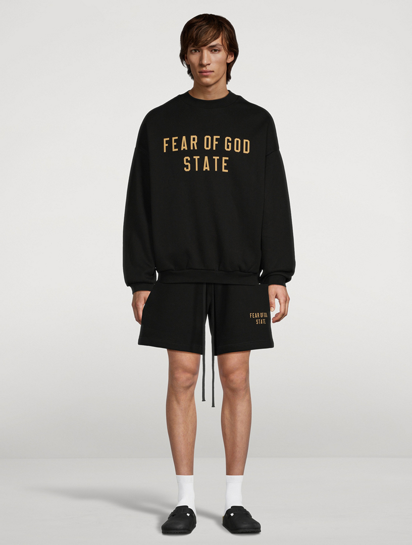 FEAR OF GOD ESSENTIALS Fleece Soccer Shorts | Holt Renfrew