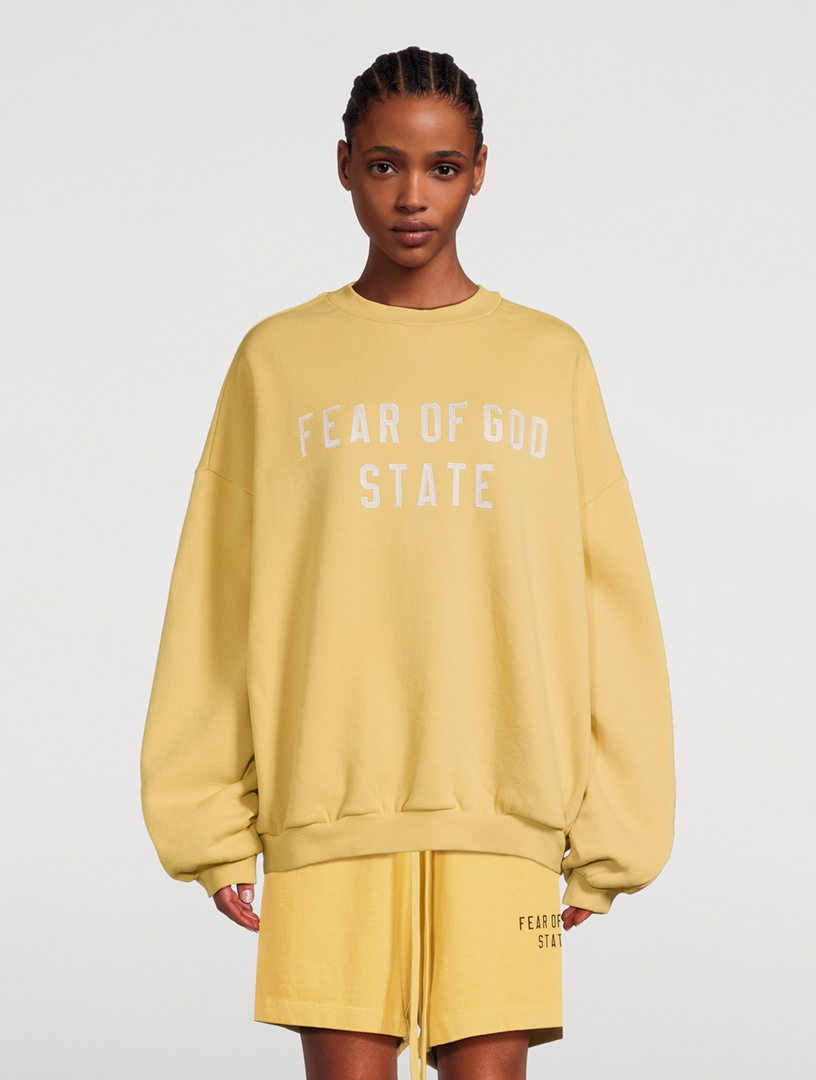 FEAR OF GOD ESSENTIALS Heavy Fleece Crewneck Sweatshirt Holt Renfrew