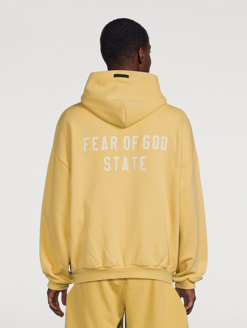 トップス shapelyFEAR OF GOD FLEECE HIGH NECK Fear of God - Classic Fit Fleece Zip Up Hoodie in Jet Black
