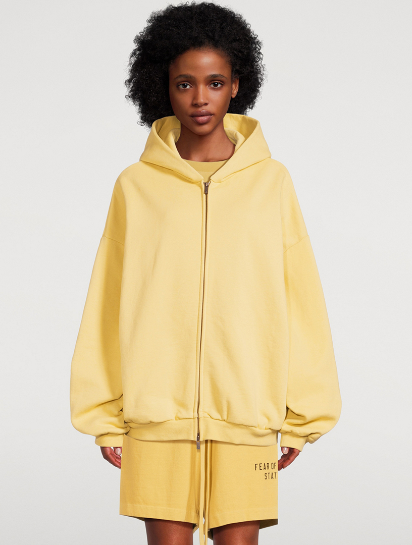 FEAR OF GOD ESSENTIALS Heavy Fleece Zip Hoodie | Holt Renfrew