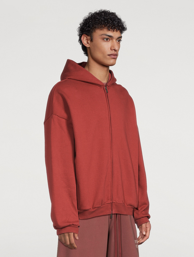 FEAR OF GOD ESSENTIALS Heavy Fleece Zip Hoodie | Holt Renfrew