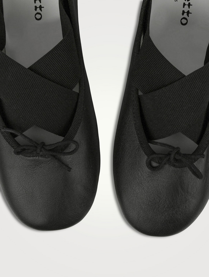 Gianna Leather Ballet Flats