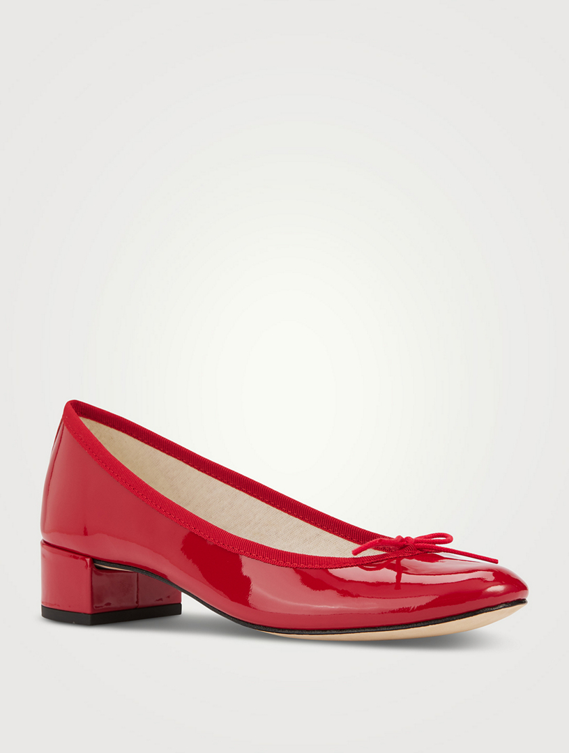 Camille Patent Leather Ballet Pumps