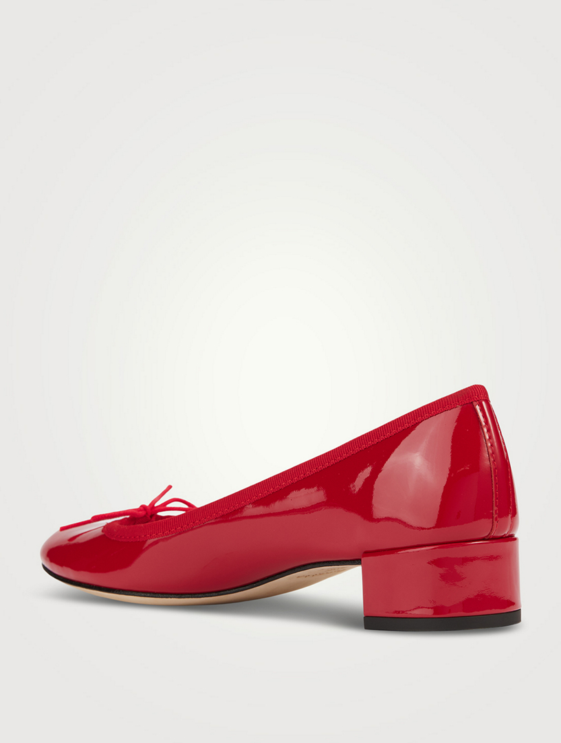 Camille Patent Leather Ballet Pumps