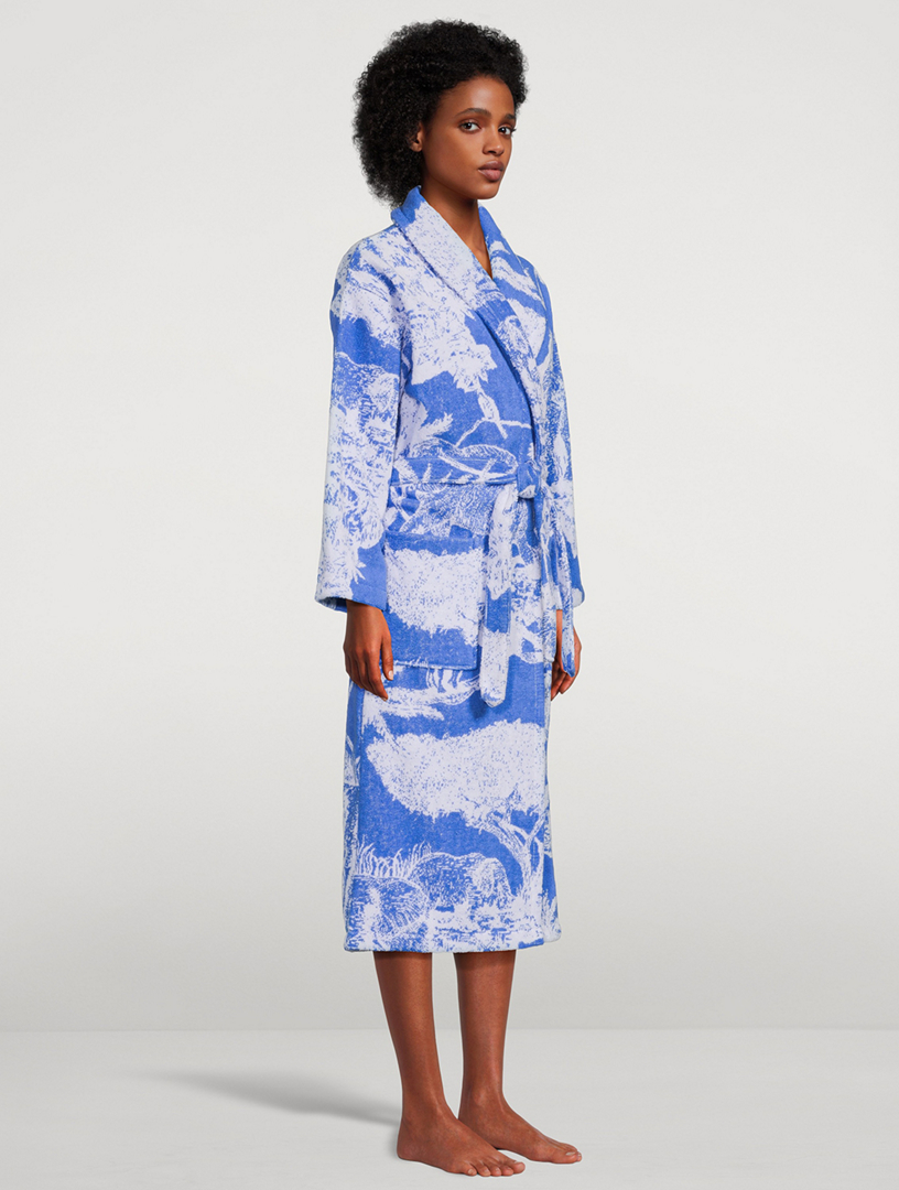 Towel Robe Loxodonta Print