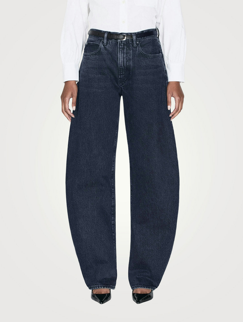 The Bubble Barrel-Leg Jeans