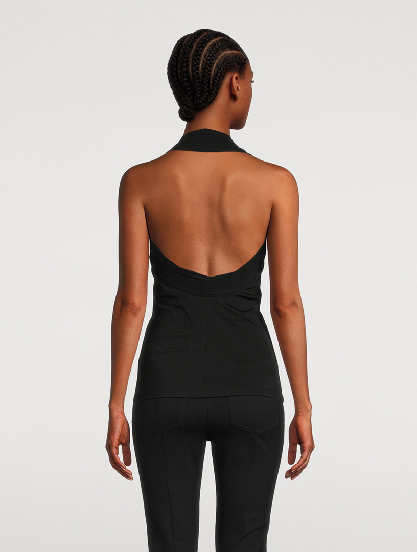 Dancer Jersey Halter Top