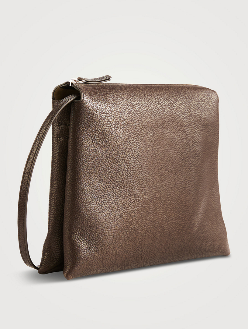 THE ROW Nu Twin Leather Crossbody Bag | Holt Renfrew