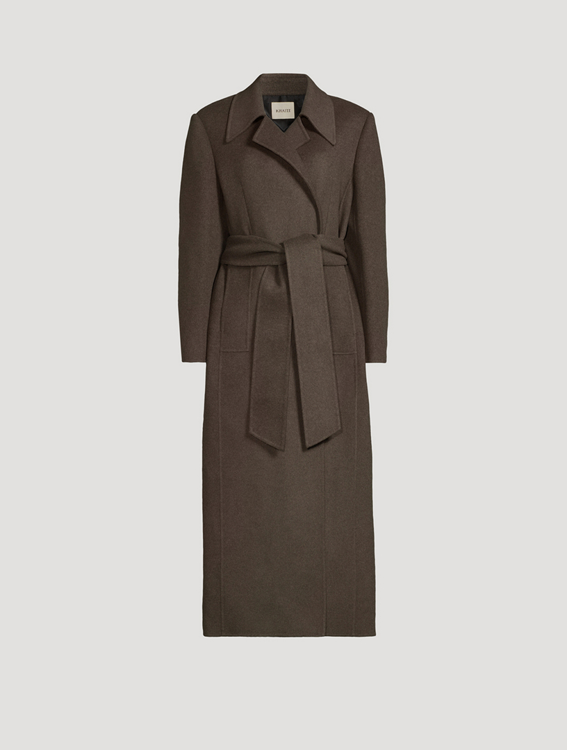 ST 2024 JOHN Holt Renfrew Wool Textured Topper Coat