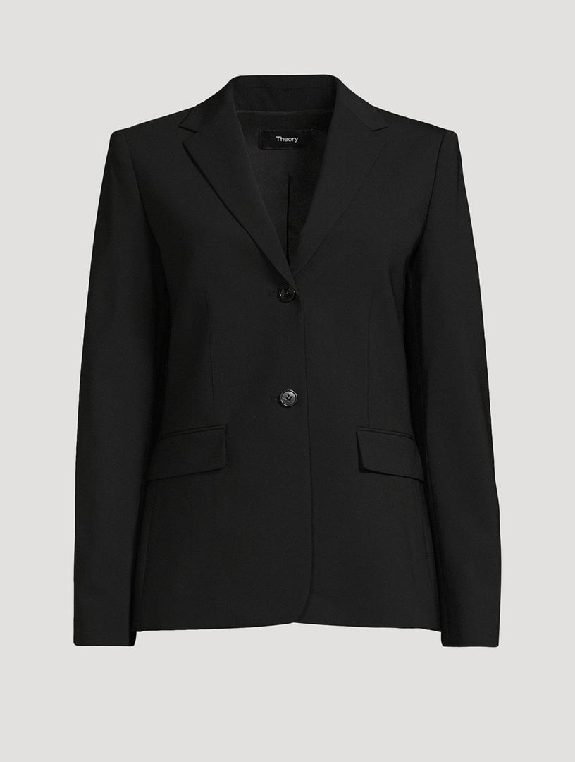 Good Wool Slim Blazer