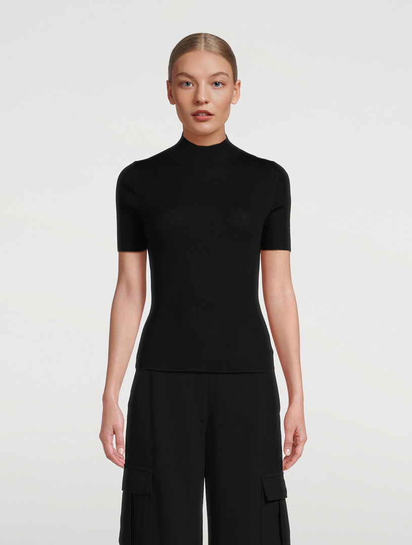 Leenda Regal Wool Mockneck Sweater