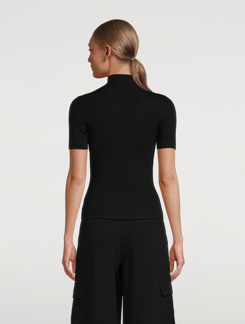 Leenda Regal Wool Mockneck Sweater