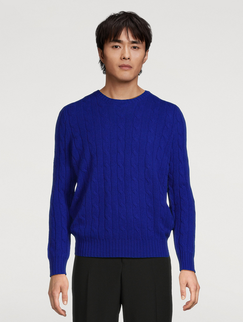 The Iconic Cable-Knit Cashmere Sweater