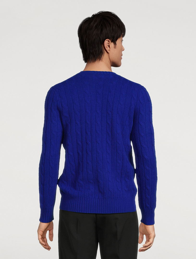 The Iconic Cable-Knit Cashmere Sweater