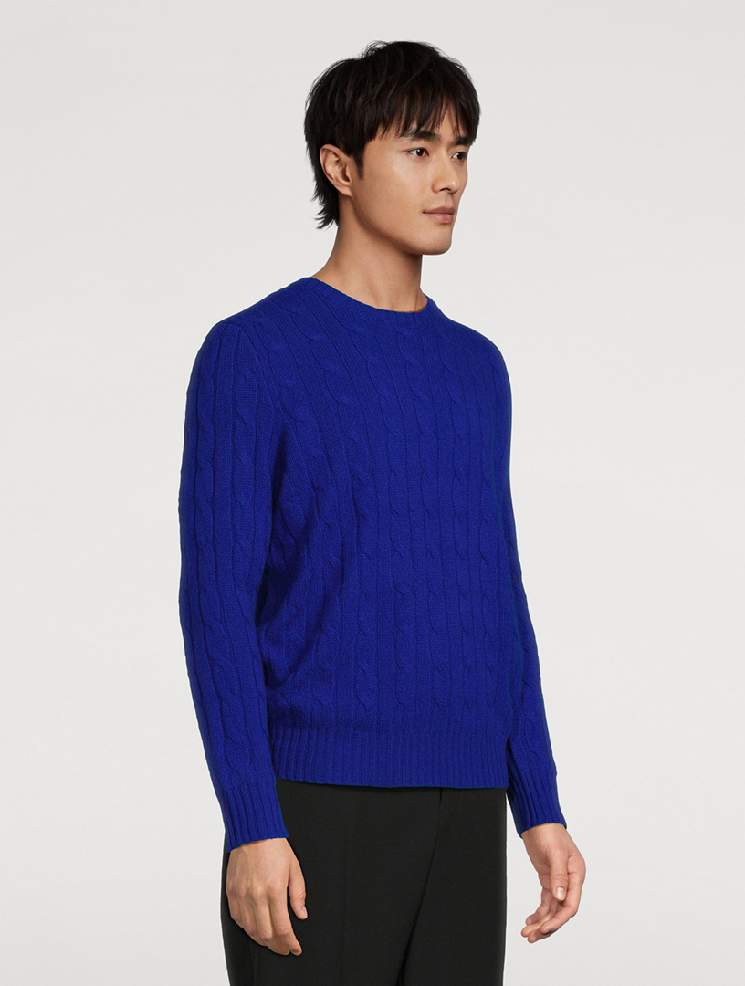 The Iconic Cable-Knit Cashmere Sweater