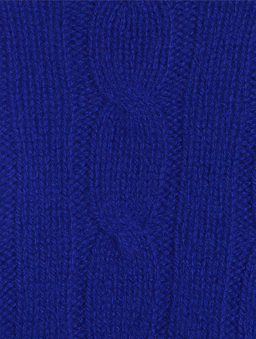 The Iconic Cable-Knit Cashmere Sweater