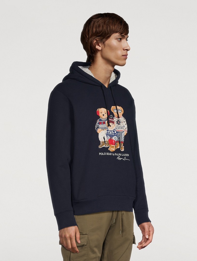 Polo Bear Family Fleece Hoodie