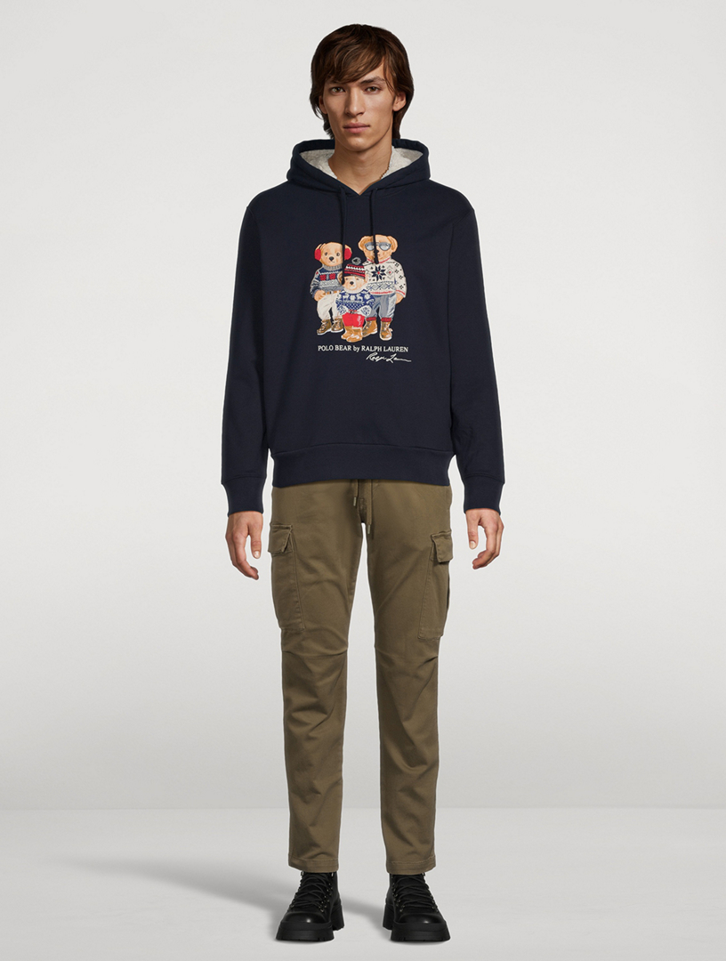 トップス POLO RALPH LAUREN Bear Family Foodie POLO RALPH LAUREN Polo Bear Family Fleece Hoodie | Holt Renfrew