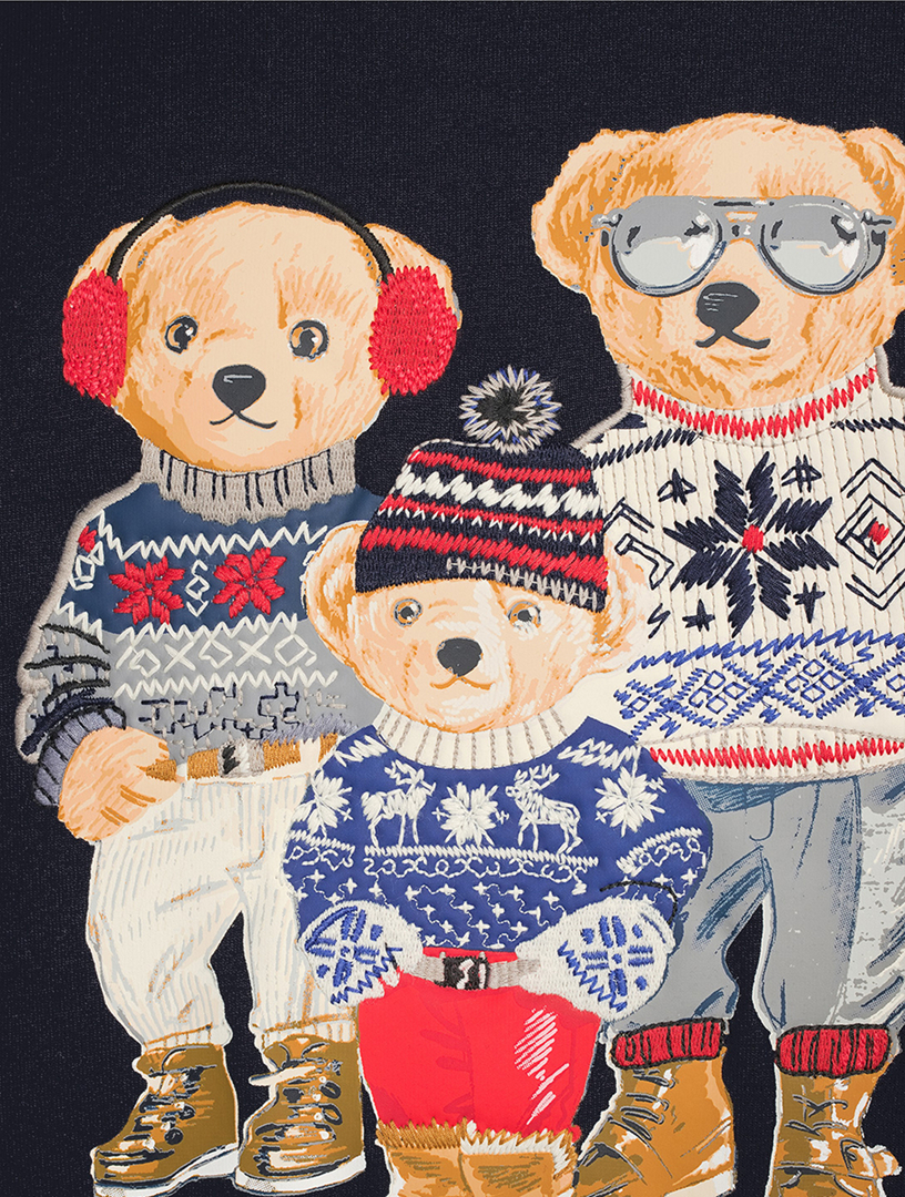 POLO RALPH LAUREN Polo Bear Family Fleece Hoodie | Holt Renfrew