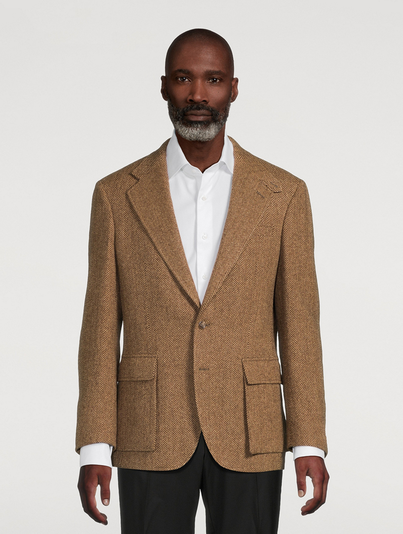 Rl67 herringbone jacket hotsell