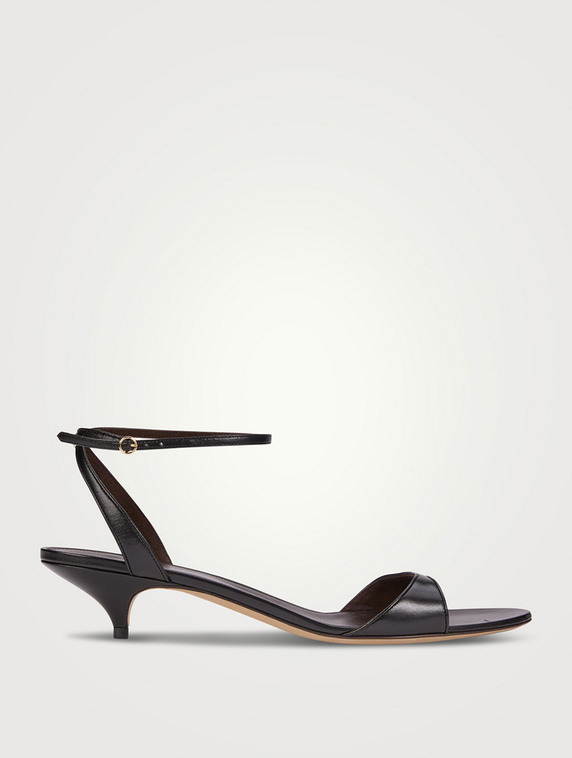 国内未入荷カラー★THE ROW Vika 35 leather sandals THE ROW Vika Leather Sandals | Holt Renfrew