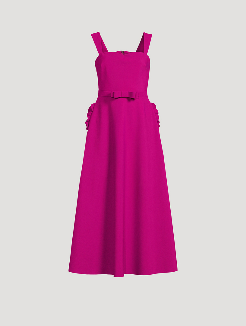 GRETA CONSTANTINE Callalily Belted Midi Dress