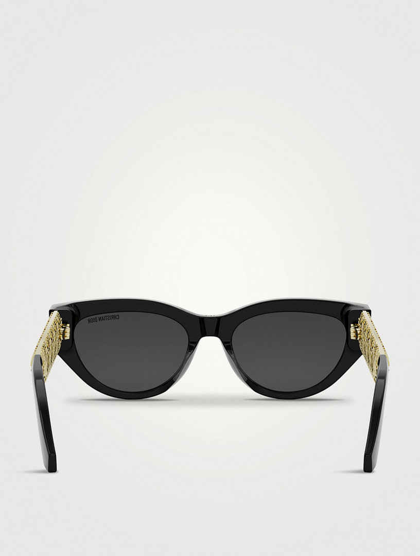 美品　Dior ブラック キャットアイ サングラス 送料・関税込み＊DIOR キャットアイ アセテートサングラス (Dior