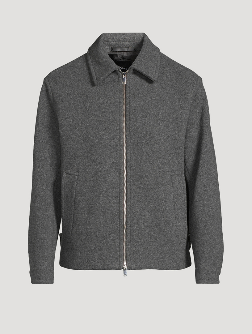 THEORY Milo Melton Zip Jacket | Holt Renfrew