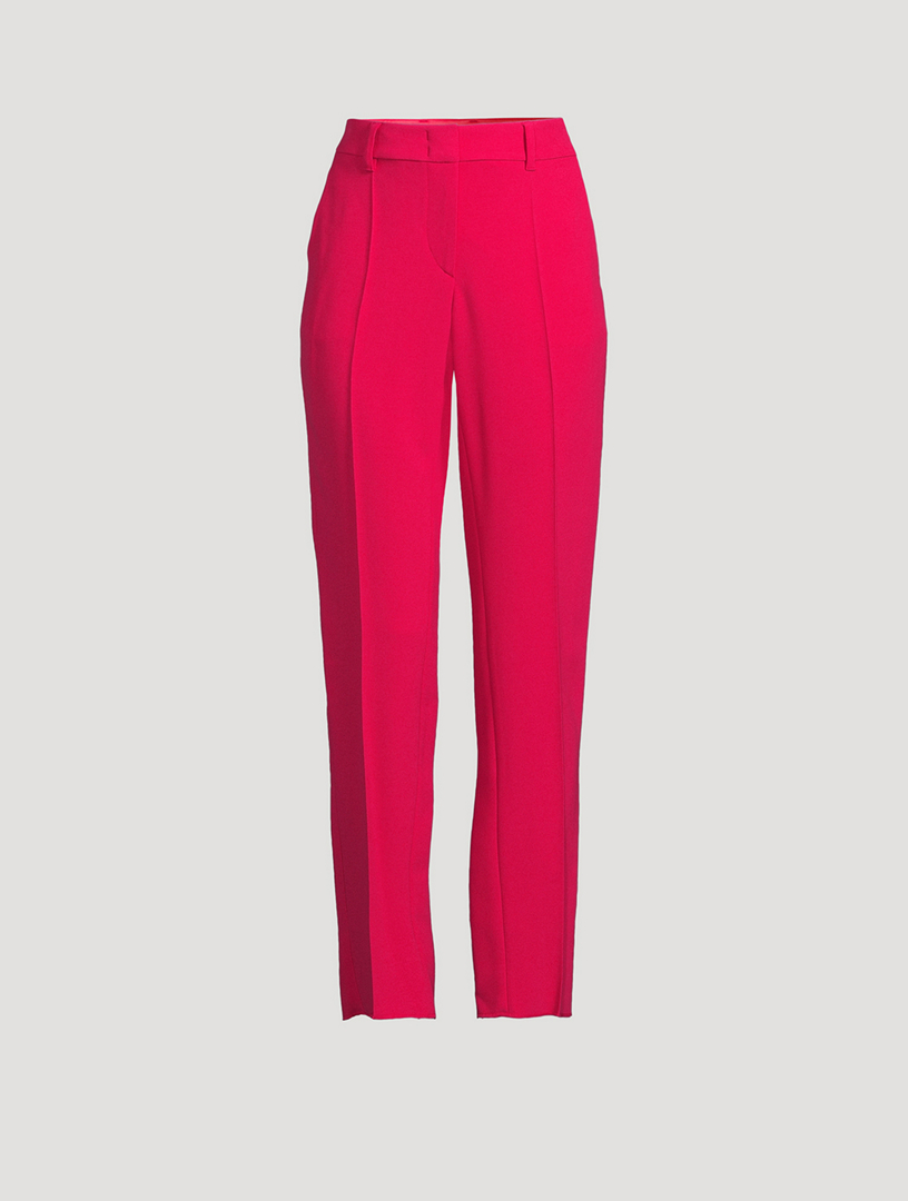Cady Crêpe Slim Trousers