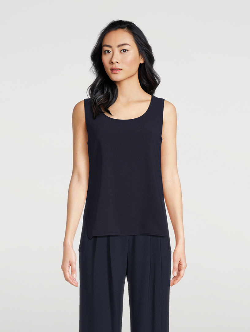 Stretch Sablé Tank Top