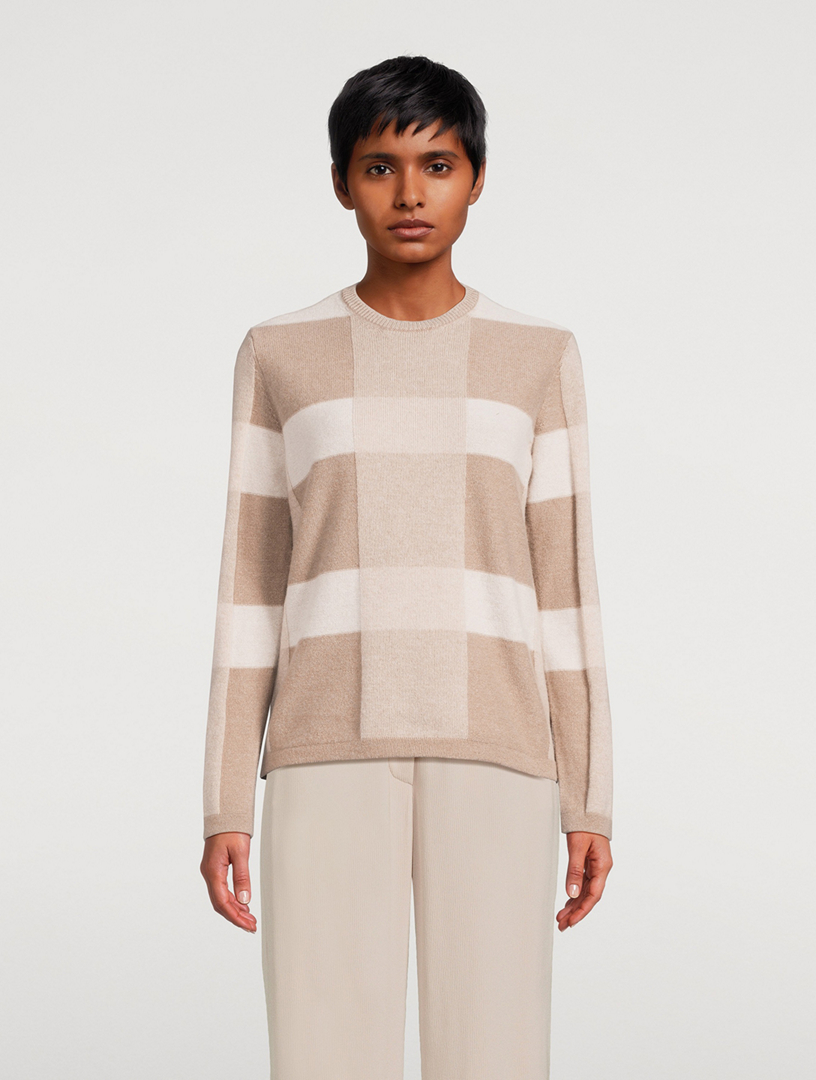 Icon Check Jacquard Sweater