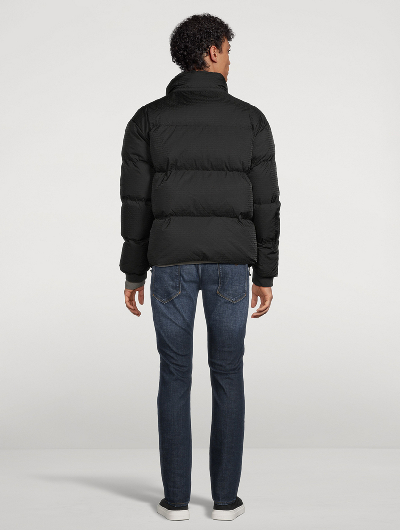 EMPORIO ARMANI Down Jacket In Logo Print | Holt Renfrew