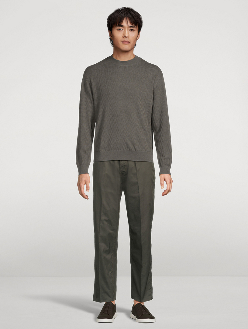 Low-Rise Relaxed Pants