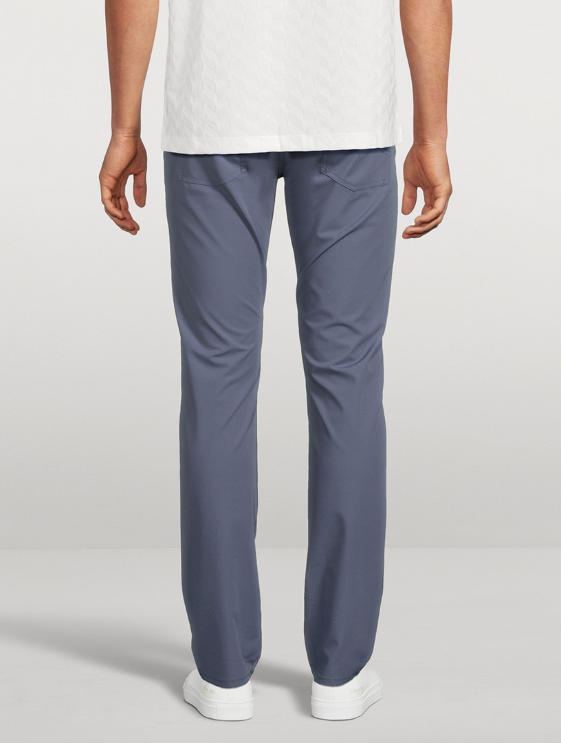 Slim Straight Pants