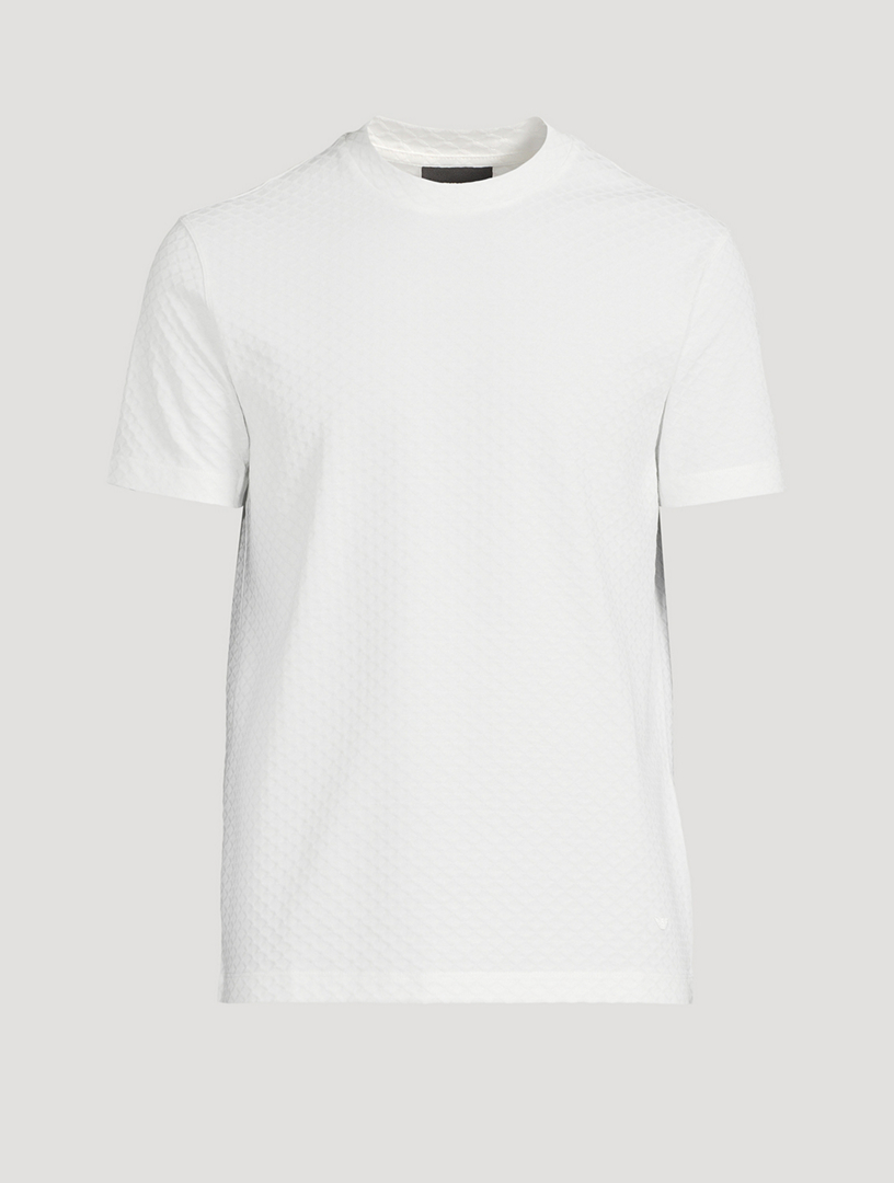 Jacquard Jersey T-Shirt