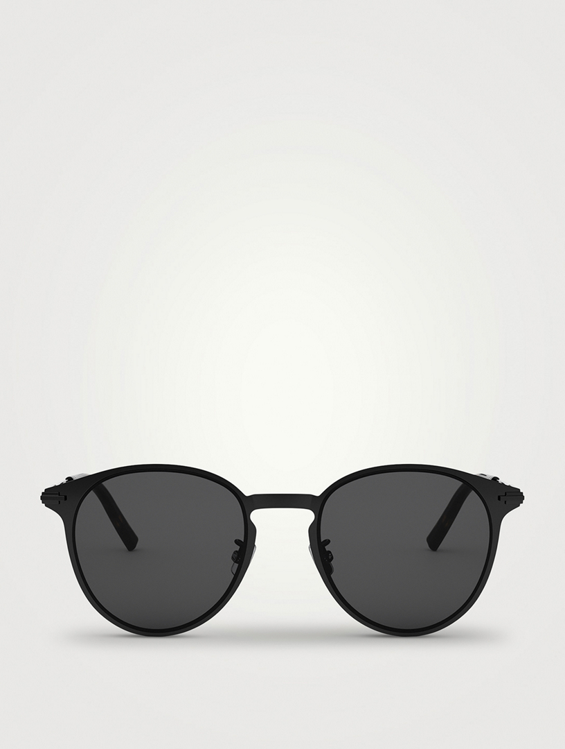 Dior sunglasses black round sunglasses best sale