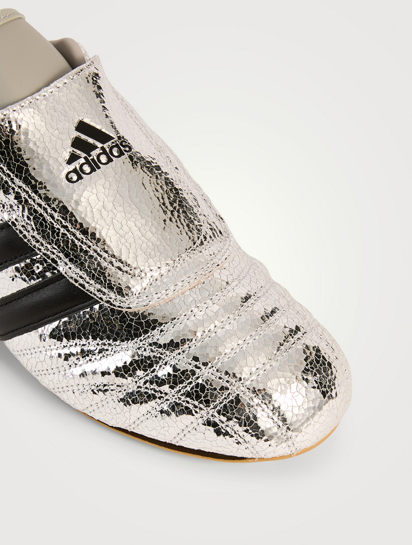 taeko ADIDAS Taekwondo Metallic Leather Sneakers | Holt Renfrew