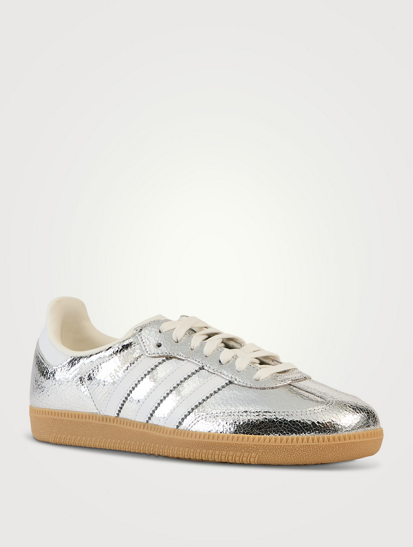 ADIDAS Samba OG Metallic Leather Sneakers | Holt Renfrew