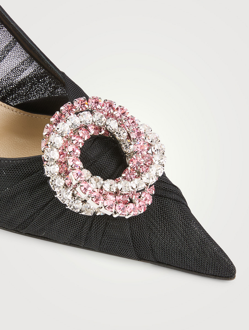 【PORTERNA】Rosten tweed pumps TORY BURCH BENTON2 85 MM PUMP IN PERFECT BLACK || 64027-006